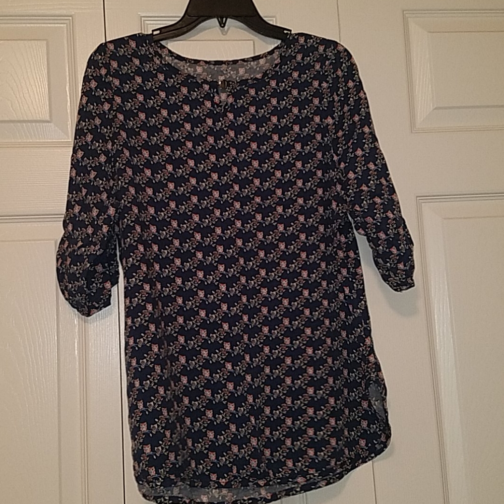 👀 Cute owl blouse